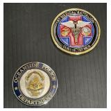 Military and Police Challenge Coins