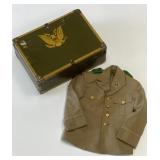 1950ï¿½s Military Childï¿½s Jacket, Childï¿½s Army Trunk
