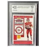 2019 Panini Contenders Patrick Mahomes BCCG 10