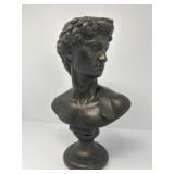 Bronze Plated Plaster Bust of David