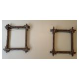Adirondack Carved Wooden Frames