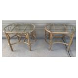 Coastal Bohemian Side Tables