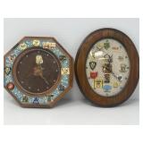 Two Clocks with Ohio Pin Collection