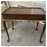 Kittinger Mahogany Queen Anne Occasional Table