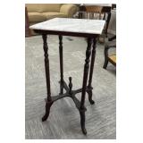Square Marble Top Accent Table
