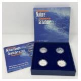 1998 Canadian Sterling Silver Fifty Cent Set