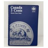 1922-1999 Canadian 5-Cent Collection