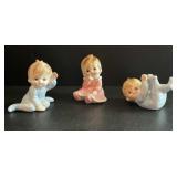 Mid Century Porcelain Toddlers