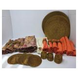Napkins, Napkin Rings, and Placemats