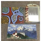 Lighthouse Mirror, Original Paintings