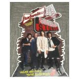 Budweiser Rolling Stones Metal Sign