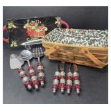 Longaberger Basket and Party Silverware
