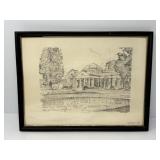 Monticello Signed Print