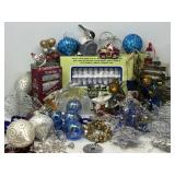Bin of Lights and Ornaments