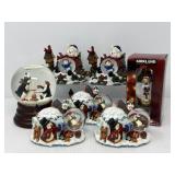 Seven Snow Globes with Tote
