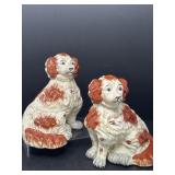 Staffordshire King Charles Spaniel Figurines