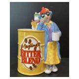 Maxine and Floyd "Bitter Blend" Ceramic Coin Bank