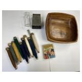 1967 Bonanza Book, Bobbins, Wooden Bowl, More