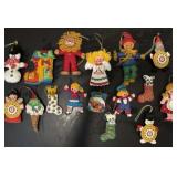 Handcrafted Felt Christmas Ornaments
