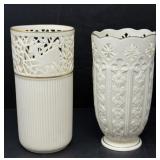 Lenox Glenwood Animals and Fleur De Lis Vases