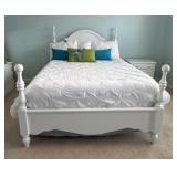 Coastal Inspired Queen Size Bed