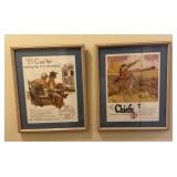 Santa Fe Railroad Ads