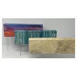 Triptych Sky, Sand, Water Acrylic Originals