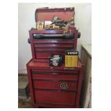 Craftsman Rolling Metal Tool Box with Contents