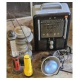 Heater, Flashlight, Camping Lantern