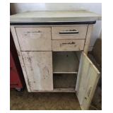 Metal Cabinet with Storage