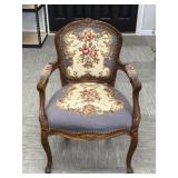 Needlepoint Arm Chair