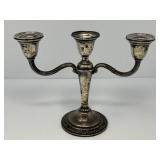 Weighted Sterling Candelabra