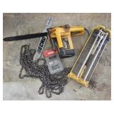 McCullouch Chain Saw and Accessories