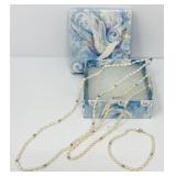 3pc Fresh Water Pearls w/ 14K Clasps + Beads