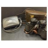 Carl Zeiss German Binoculars and Cassette Player