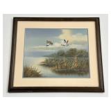 Signed Duck Painting