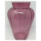 Cranberry Glass Vase