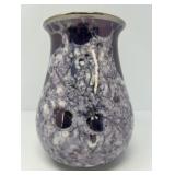 Germany Iridescent Purple Art Vase