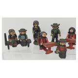 Cast Iron Amish Figures