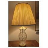 Glass Base Table Lamp