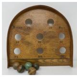 J. Pressman & Co. Wood Bollo Skee Ball Toy