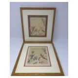 Asian Framed Bird Prints