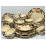 Franciscan Desert Rose Creamer, Sugar, Dishes