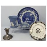 Wedgwood Vase and Plates, Spode Bowl
