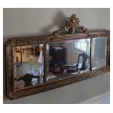 Gold Finish Mirror