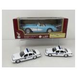 Diecast Replica Car, Police Cars