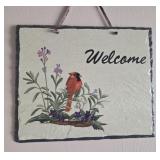Painted Redbird on Slate