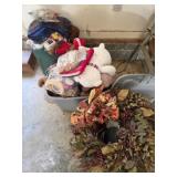 Assortment of Holiday Decorations