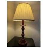 Wooden Base Lamp