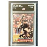 1991 Pro Set Brett Favre RC USA 7.5 NRMT+